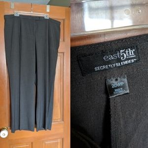 Euc charcoal trousers